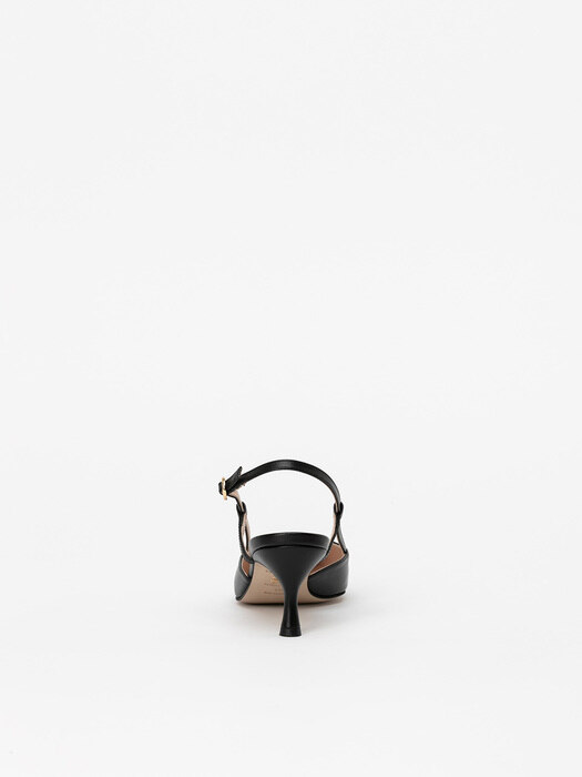 Rumball Slingback Pumps in Black