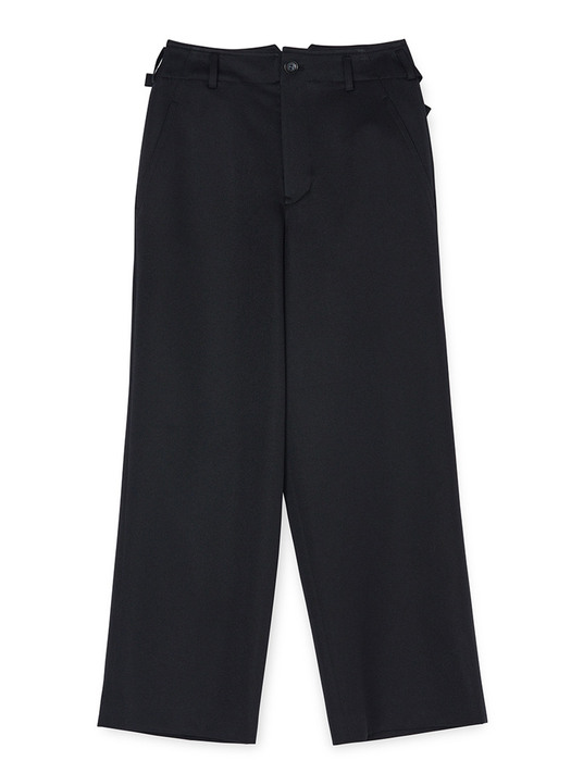 Wrinkle-free French Army Pants in navy