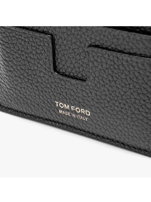 톰포드 Y0233-LCL158G 1N001 클래식 로고 그레인 레더 카드지갑