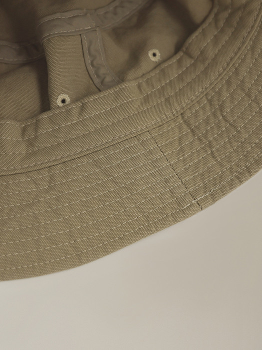 Traveller cotton hat (Khaki)