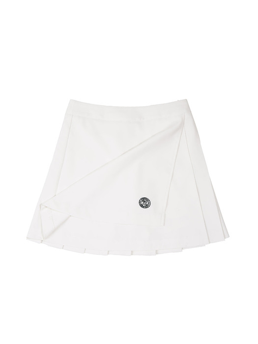Deuce Wrap Tennis Skirt (Ivory)