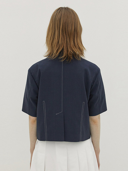 Tailored 2-Button Jacket_NAVY