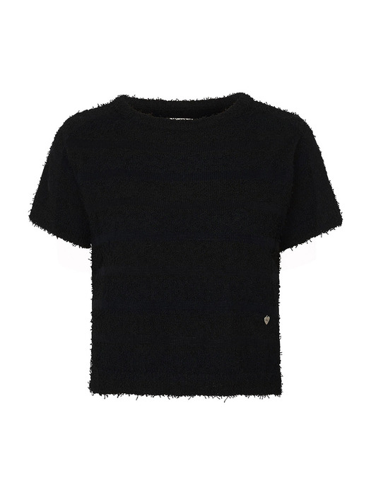 TERRY BABY KNIT TOP_BLACK (EEOR2NTR02W)