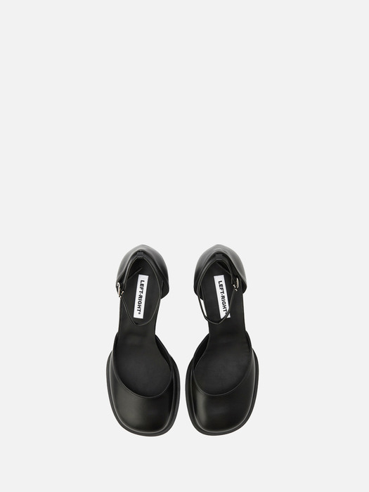 Platform Unique Heel - black
