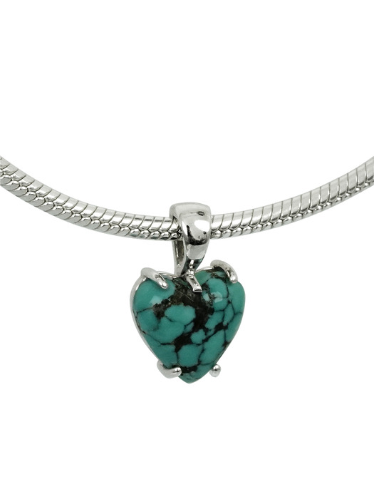 OWN HEART PENDANT TURQUOISE