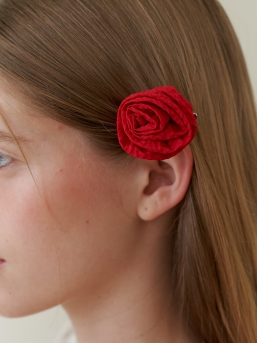 Mini Rose brooch & Hair Pin_3Color