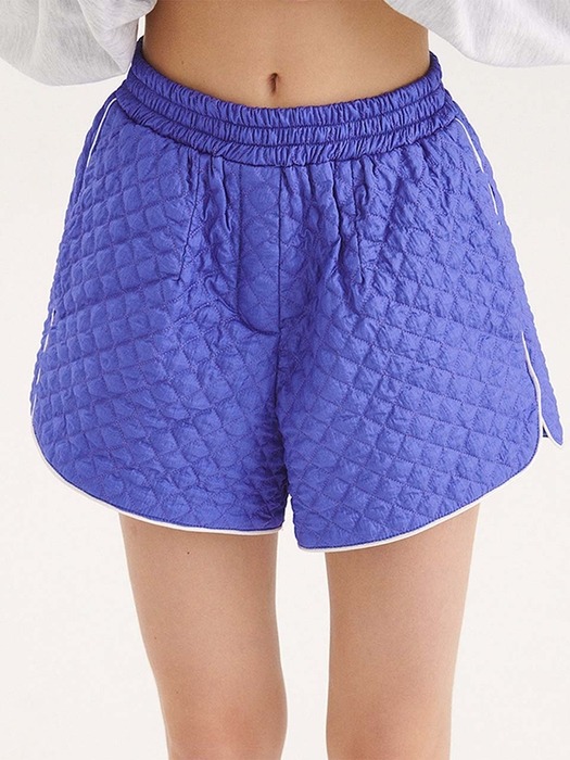 CANDY QUILTING TRACK-SHORTS_PURPLE