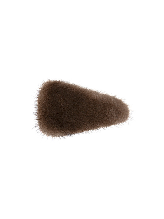 Iconic Mink Pin  - Brown