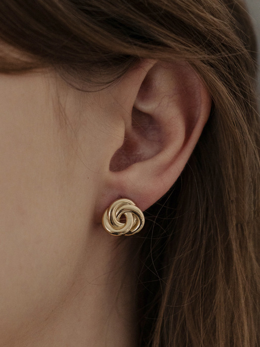 [단독][silver925] TB021 triple circle earrings