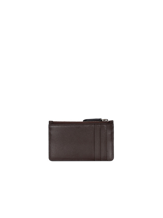 Occam Lune Zipper Card Wallet (오캄 룬 지퍼 카드지갑) Choco Brown