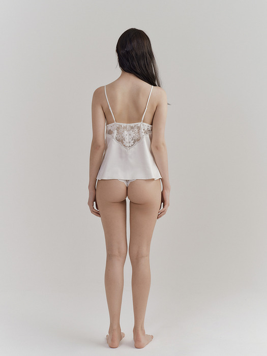 Half Back Lace Panty_Pale Ivory
