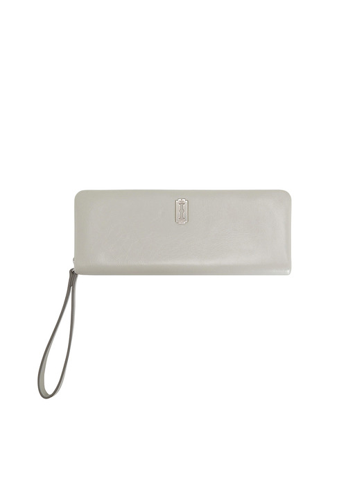 Perfec Zipper Card Long Wallet (퍼펙 지퍼 카드 장지갑) Light Beige