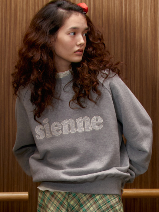 Sienne Lace Sweatshirts (Melange Gray)