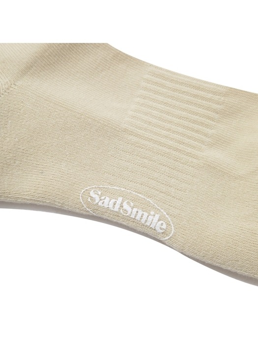 sadsmile logo sports socks_CRLAX24111BEX
