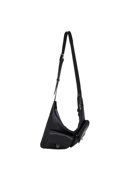 Perfec Double Pocket Hobo M (퍼펙 더블 포켓 호보 미듐)_2colors