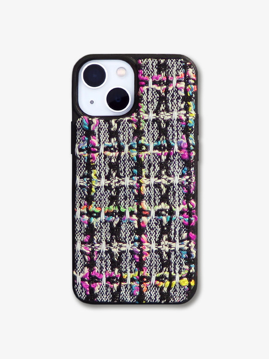 TEXTILE PHONE CASE [BLACK]