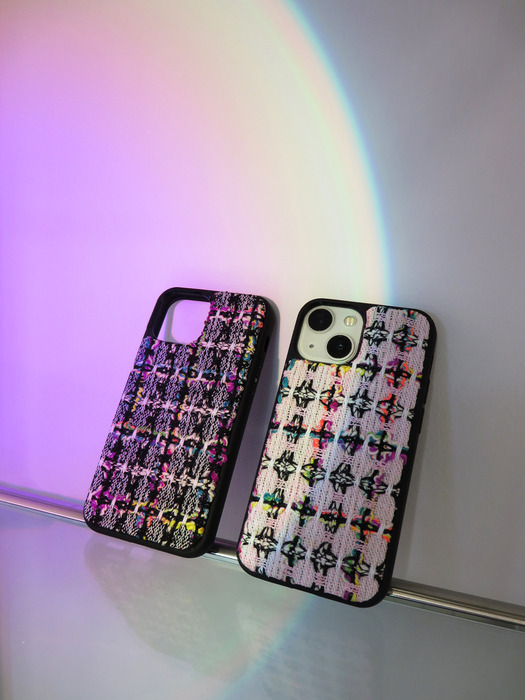 TEXTILE PHONE CASE [BLACK]