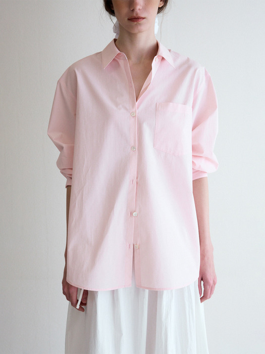 Cotton Shirt-pink