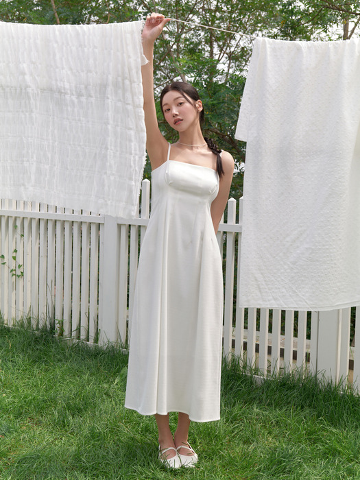 Summer holiday dress (white)