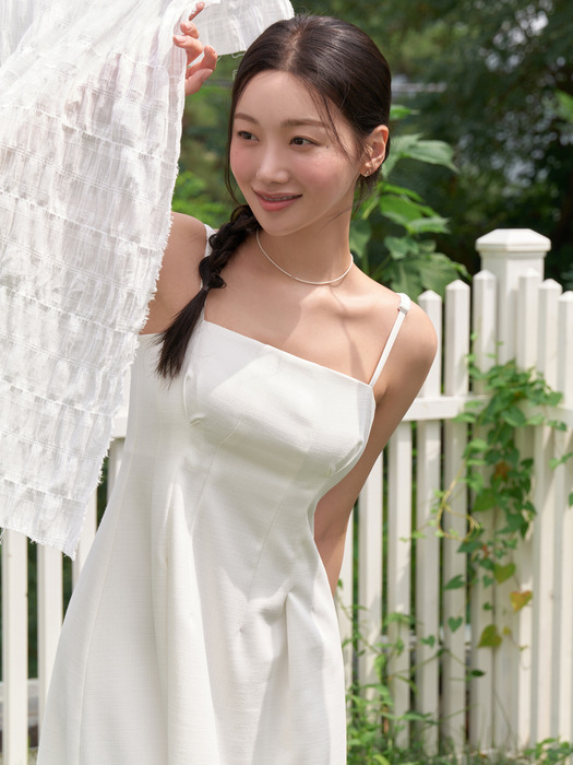 Summer holiday dress (white)