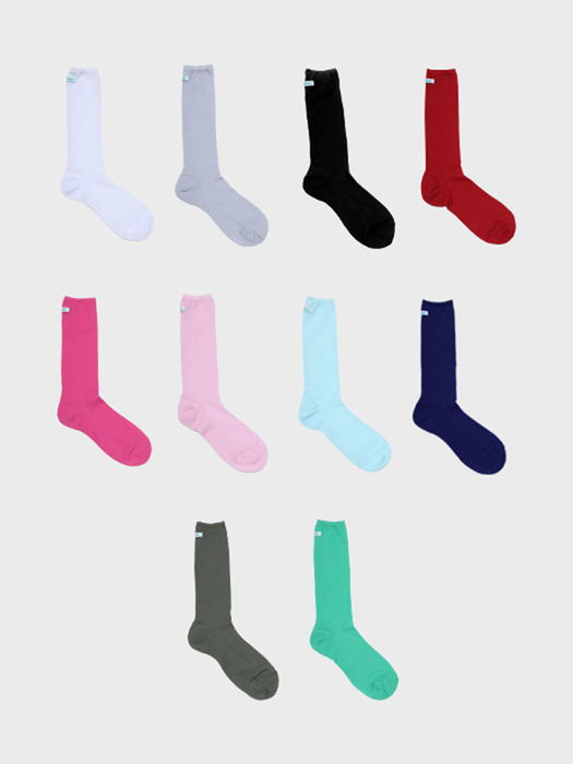 Vivid see through socks (10 color)