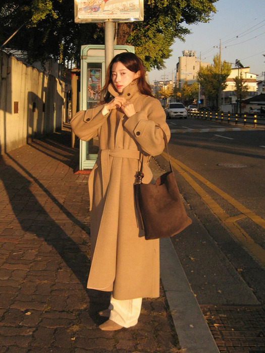 Raglan Long Handmade Coat[LMBDWICT701]-3color