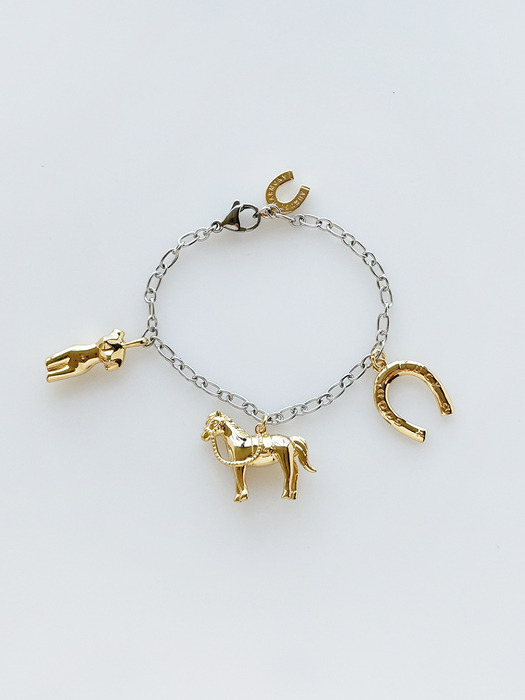 Cowgirl Charm Bracelet / 2color