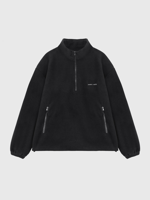 Polar Fleece Half Zip-up Sweatshirt_MTM