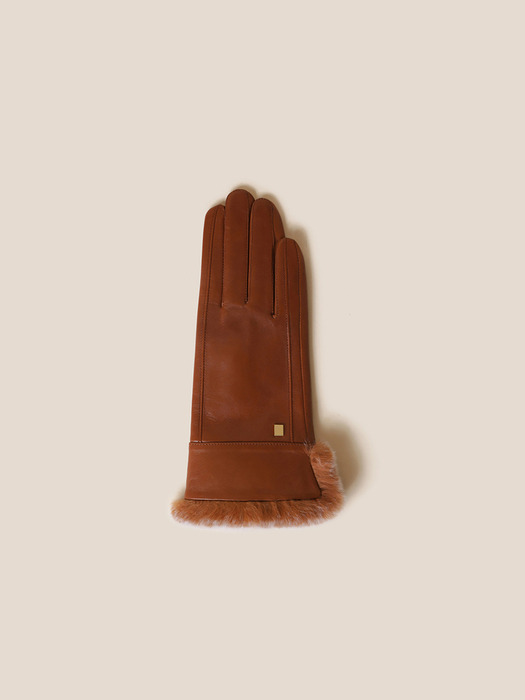 Vety Fur Gloves (Brown)_RCHAX24641BRX