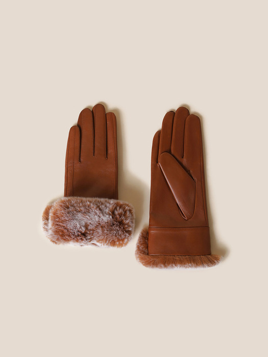 Vety Fur Gloves (Brown)_RCHAX24641BRX