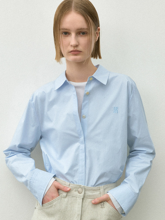 ESSENTIAL SIMPLE COTTON SHIRT(BL-4304)