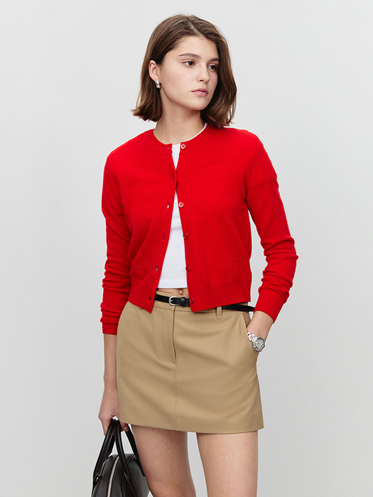 MICRO MINI SKIRT BEIGE_UDSK5A205I2