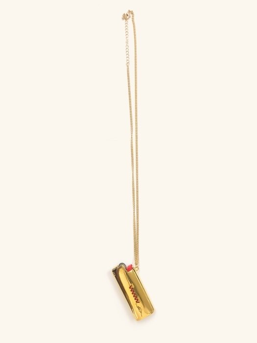 Lighter Case Necklace [ Gold ]