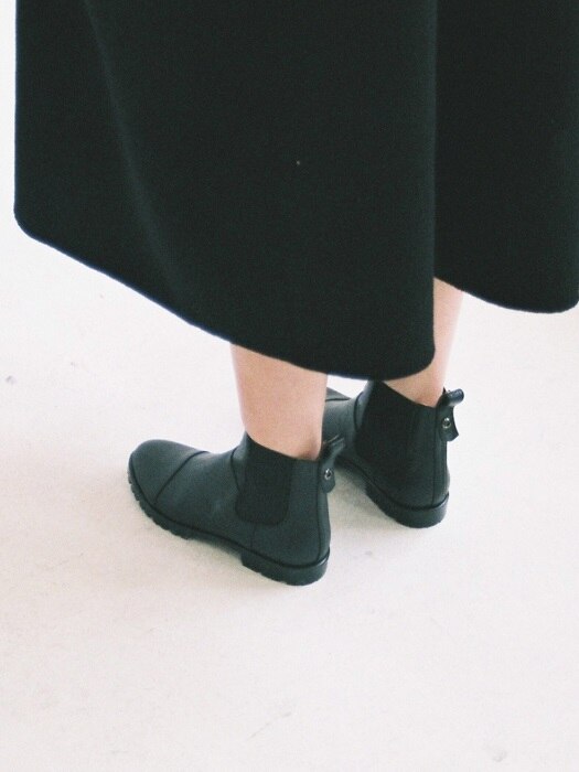 T022 chelsea boots black (2.5cm)