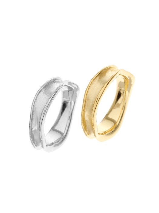 Flow Wave Slim Ring