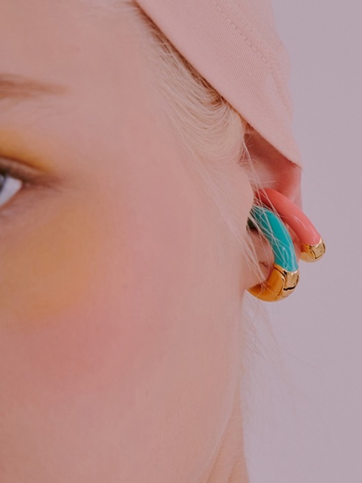 Enamel Hinge earcuff _M