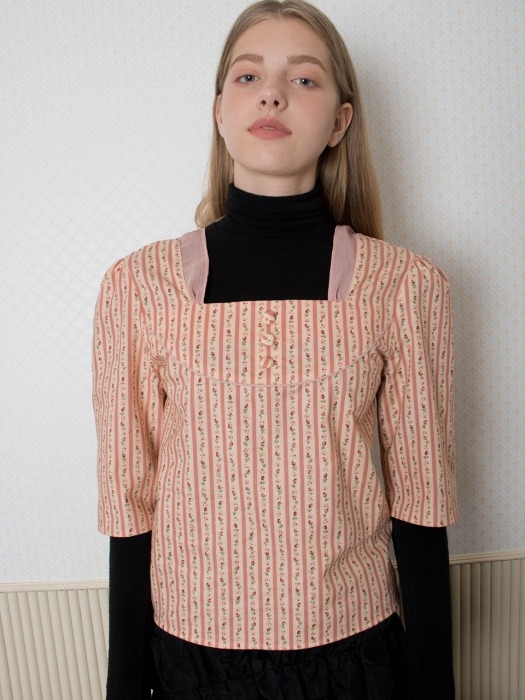 Pla blouse (deep pink)