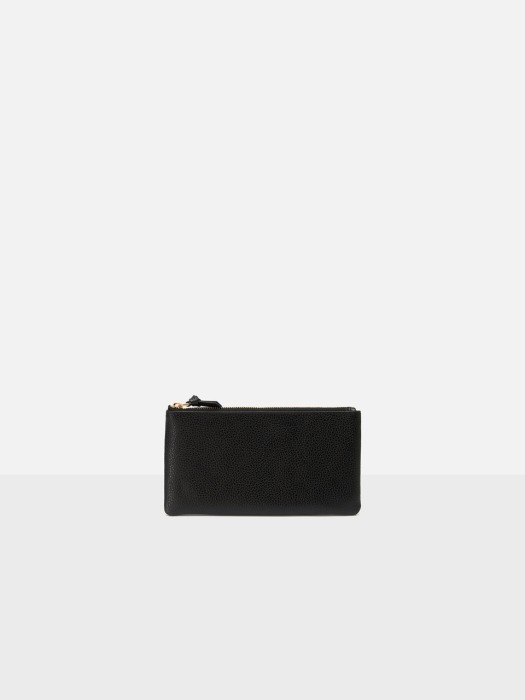 Square large zip wallet? Black Ople