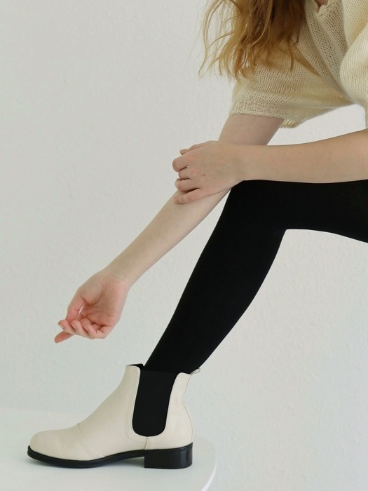 lianu ankle boots - ivory