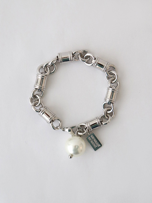 column bracelet - silver