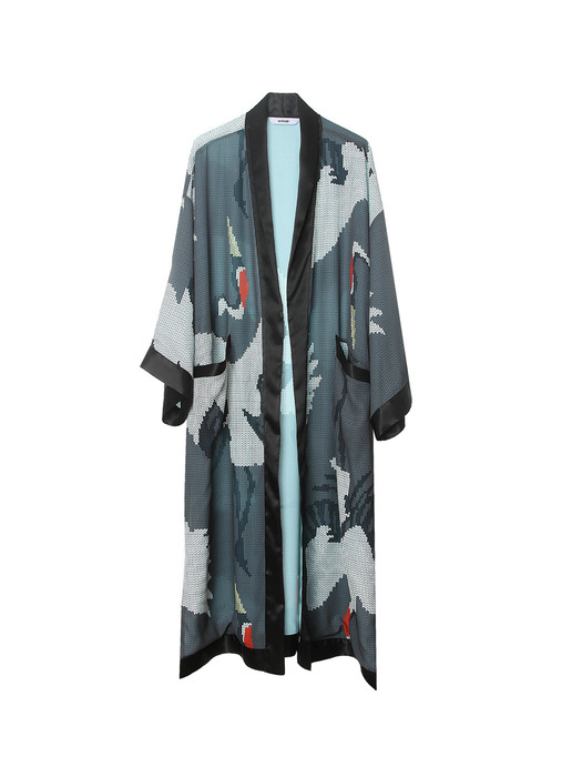 crane robe coat[black(UNISEX)]_UTO-SC11