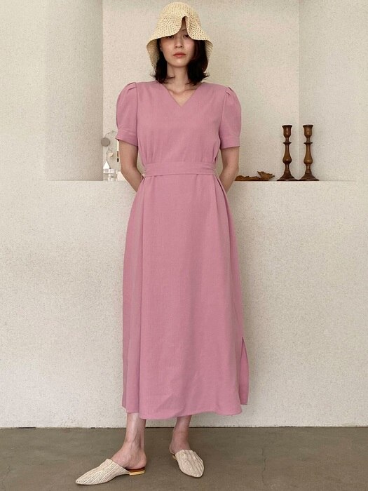 indigo pink maxi dress 