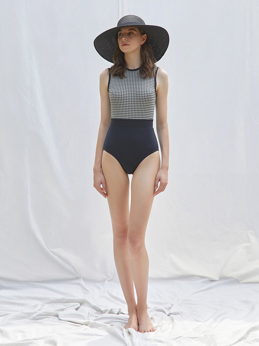 Diana Knit Swimsuit Black