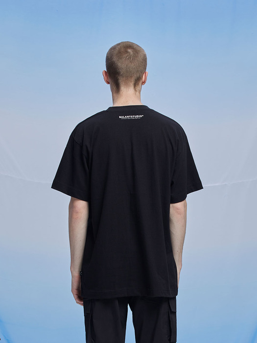 Untitled Unit Basic T Shirt - Black