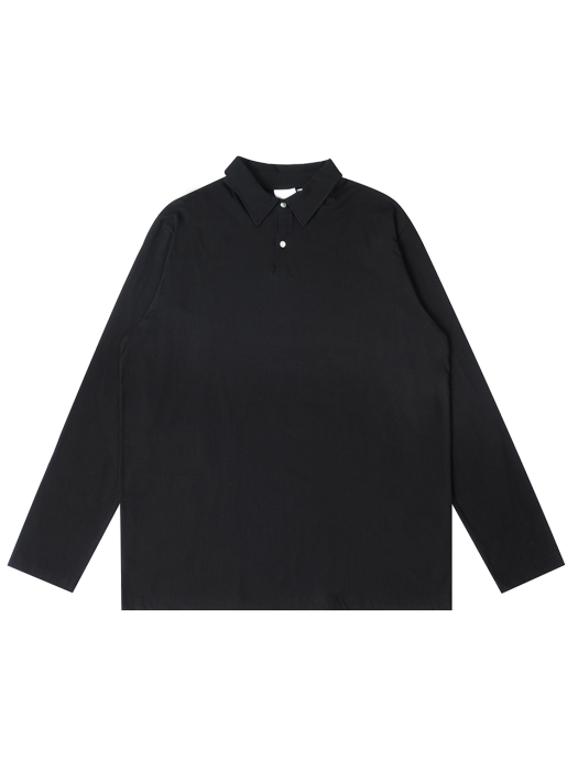 T30S CLASSIC LOGO POLO TEE (BLACK)