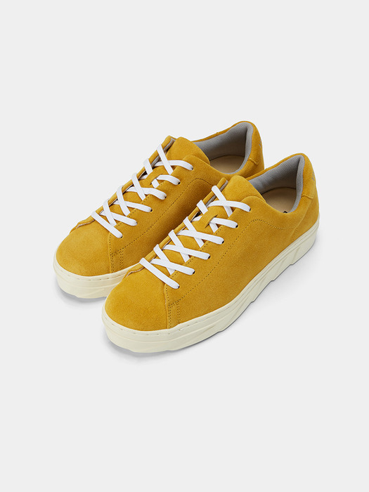 AUSTIN YELLOW SUEDE SNEAKERS