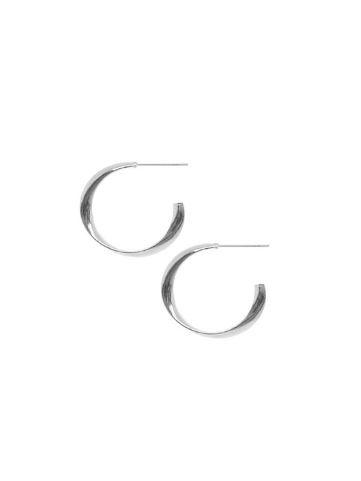 Slim Circle Ring Earrings