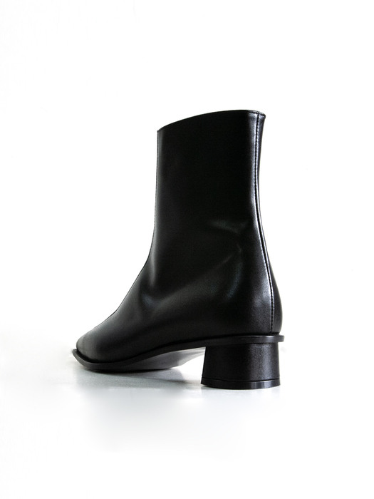 Part Pointed Basic Ankle Boots_3 Height_CBBT35_BLACK