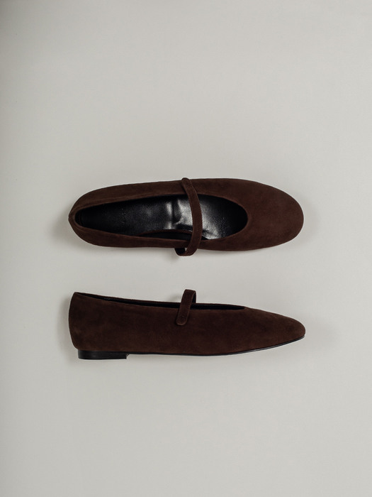 Bell Mary Jane Flat Brown