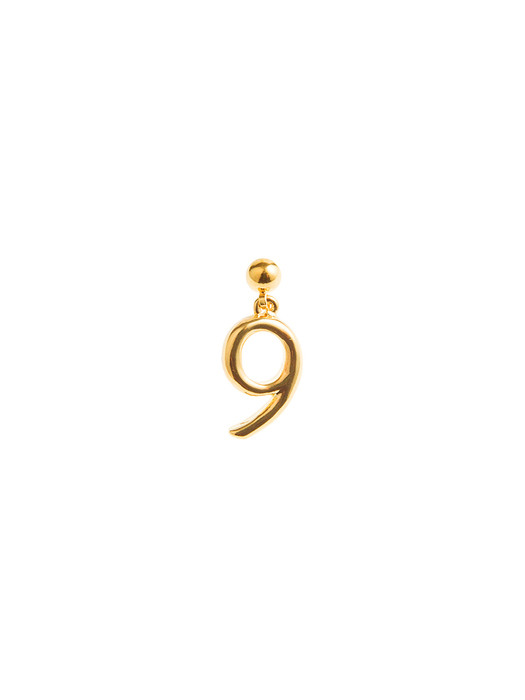 NUMBER EARRING, 9